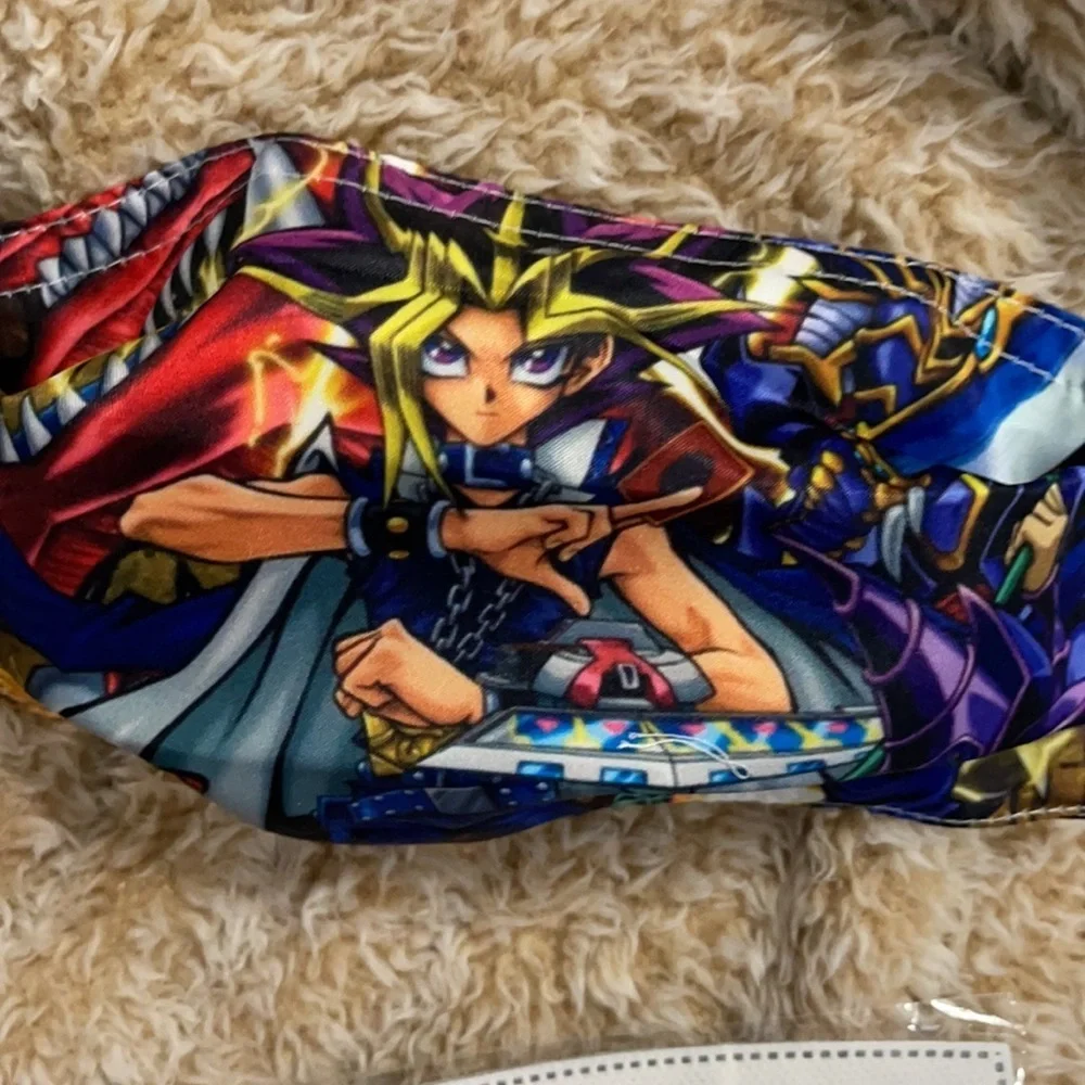 6/$20 New anime adjustable face mask
